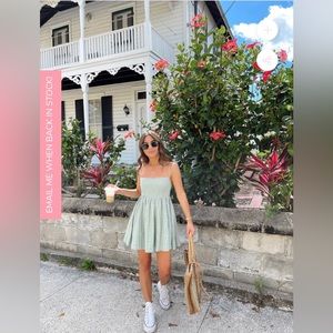 Brand new (with tag) Sunhoney green sundress